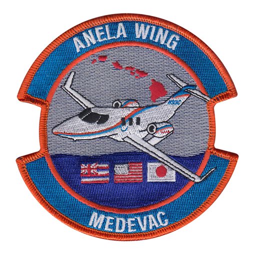 Anela Wing Medevac HA-420 Honda Jet Patch