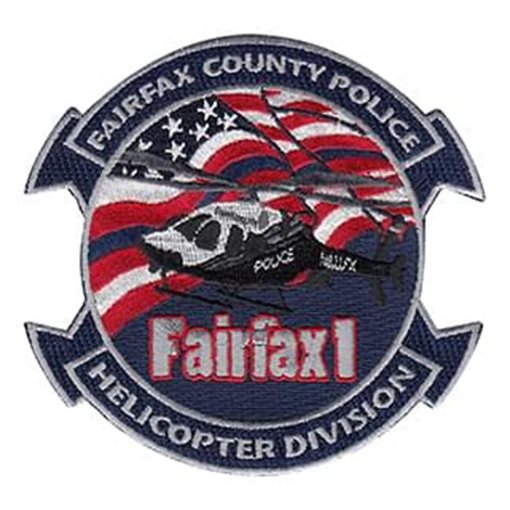 FairFax County Police Helicopter Division Patch