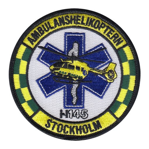 Scandinavian Air Ambulance Patch