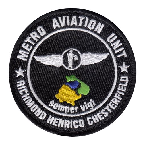 Virginia Police Metro Aviation Unit Patch