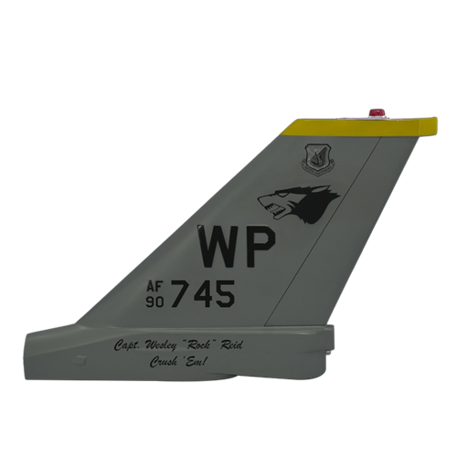 80 FS F-16C Falcon Custom Airplane Tail Flash - View 3