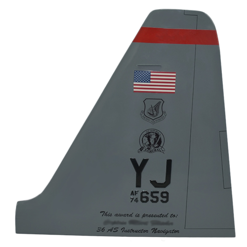 36 AS C-130J-30 Airplane Tail Flash - View 2