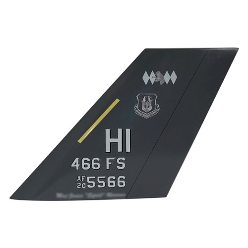 466 FS F-35A Airplane Tail Flash - View 2