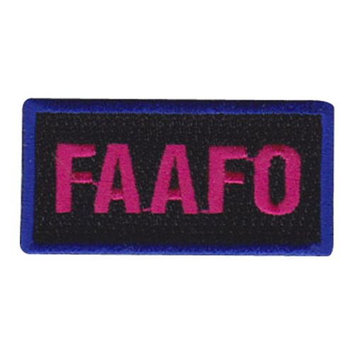 FAAFO Pencil Patch