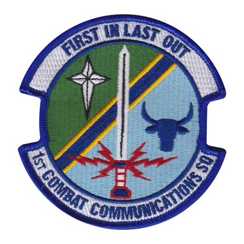 1 CBCS Custom Patches | 1st Combat Communications Squadron Patches