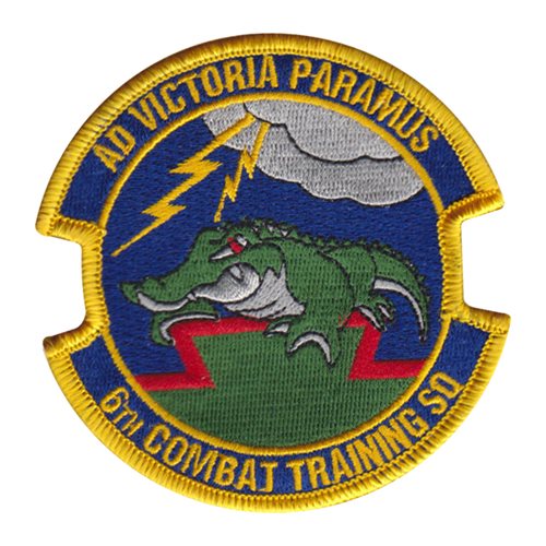 6 CTS Ad Victoria Paramus Patch | 6th Combat Training Squadron Patches