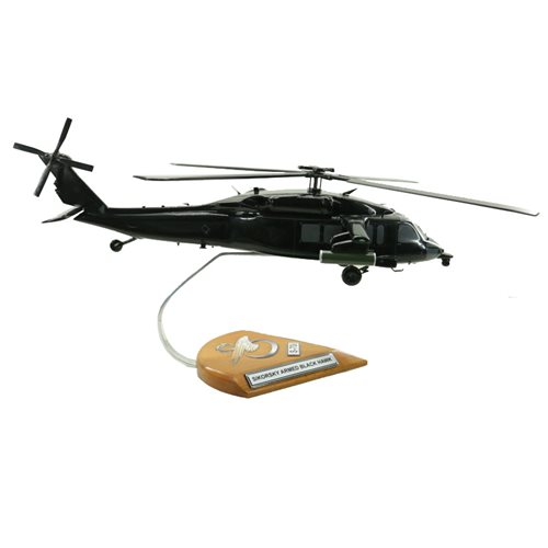 Sikorsky S-70 Armed Blackhawk Custom Helicopter Model