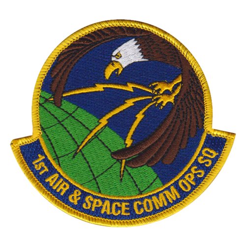 1 ACOS Patch | 1st Air and Space Communications Operations Squadron Patches
