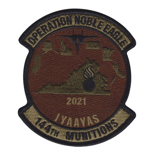 144 MUNS Operation Noble Eagle OCP Patch