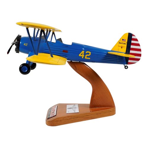 Design Your Own Boeing Stearman Model 75 PT-17 Custom Aircraft Model - View 8