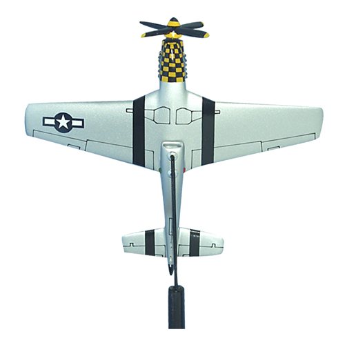 The Little Witch P-51D Custom Airplane Model Briefing Sticks - View 3