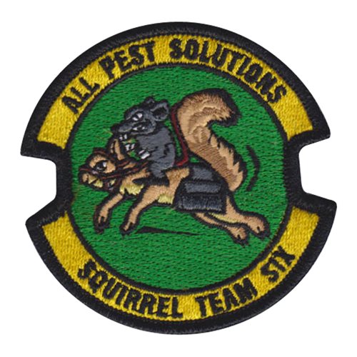 All Pest Solutions Squirrel Team Six Patch