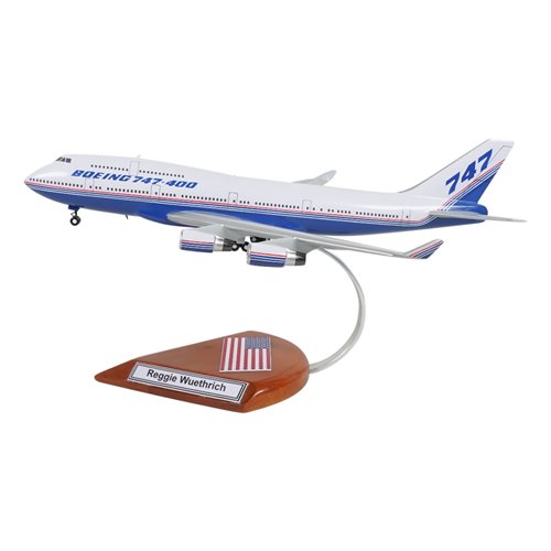 Boeing 747-400 Custom Airplane Model | Custom Boeing Wooden Aircraft Model