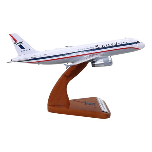United Airlines Airbus A320-200 Custom Airplane Model