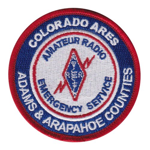 Adams-Arapahoe County ARES Patch | Adams & Arapahoe Counties Colorado, Amateur  Radio Emergency Service Patches