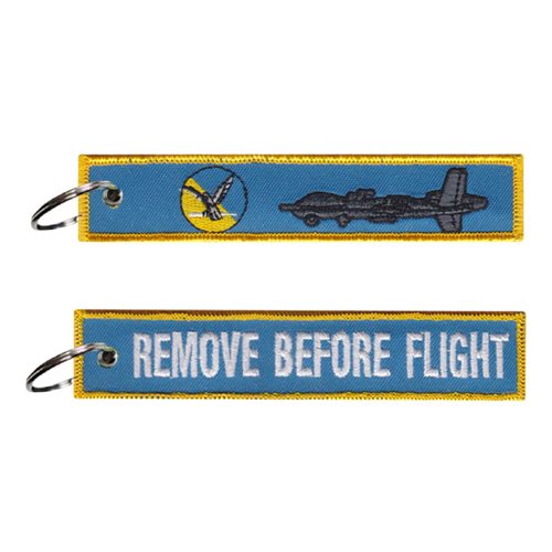 2 TWO EMBROIDERED REMOVE BEFORE FLIGHT KEY CHAIN US ARMY NAVY MARINES AIR  FORCE