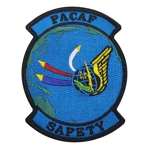 PACAF Safety 3 Arrows Patch