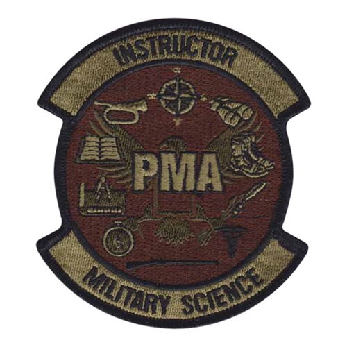 PMA Military Science Instructor OCP PatchCivilian Custom Patches