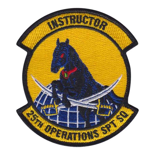 25 OSS Instructor Patch | 25th Operations Support Squadron Patches