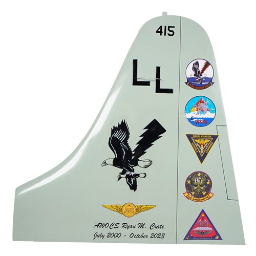 VP-30 P-3 Airplane Tail Flash - View 2