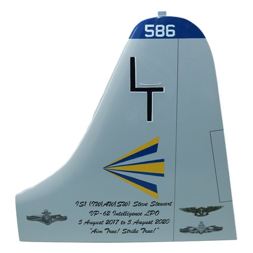 VP-62 P-3 Airplane Tail Flash  - View 2