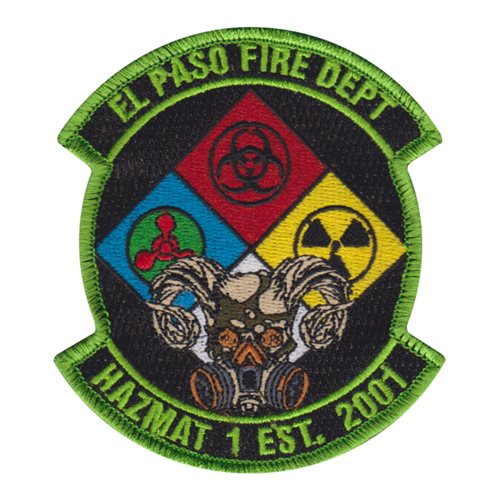 El Paso Fire Department HAZMAT 1 Ram Patch