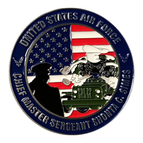 USAF AFMAO Guardsman Command Chief Challenge Coin | United States Air ...