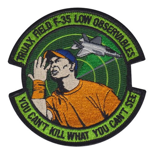 115 FW F-35 Low Observable Patch | 115th Fighter Wing Patches