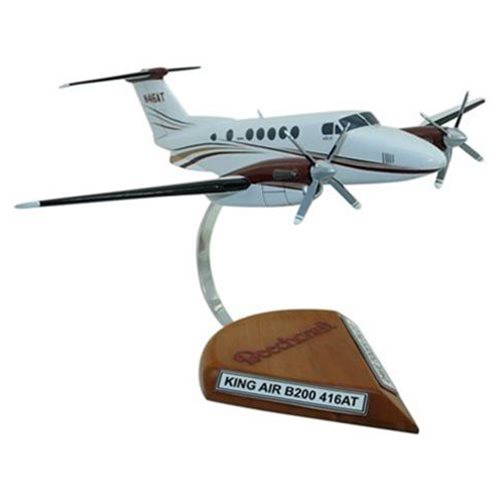 Beechcraft Super King Air 200 Custom Aircraft Model - View 7