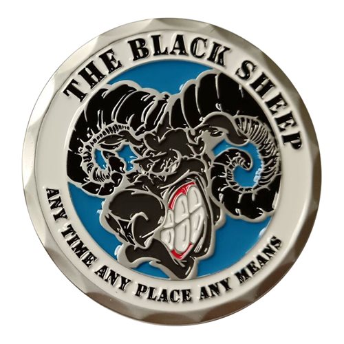 759 LRF Black Sheep Challenge Coin - View 2