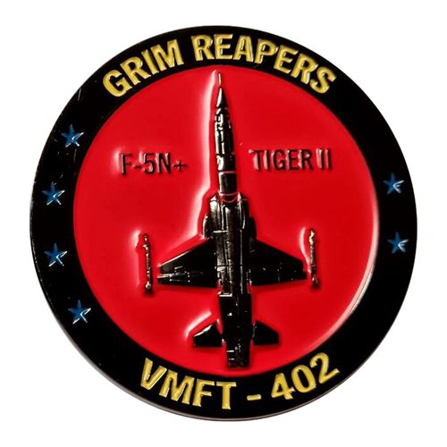 VMFT-402 F-5N+ Grim Reapers Challenge Coin - View 2