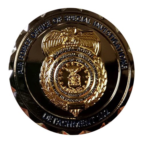 OSI Det 102 Silent Patriots Challenge Coin - View 2