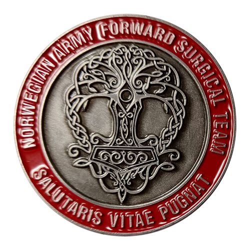 Norwegian Army Forward Surgical Team Challenge Coin