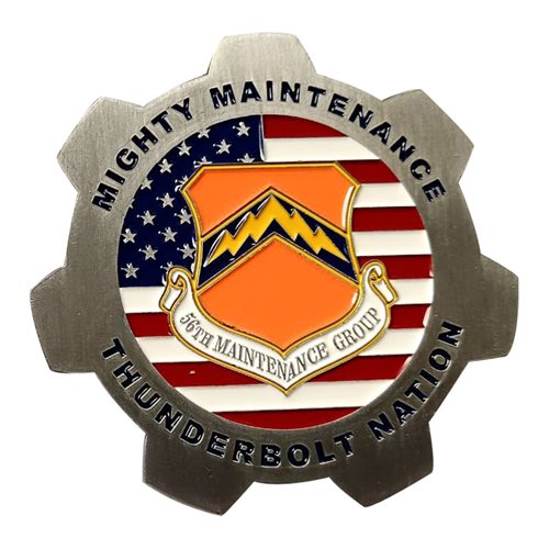 56 MXG Commander Challenge Coin | 56th Maintenance Group Coins