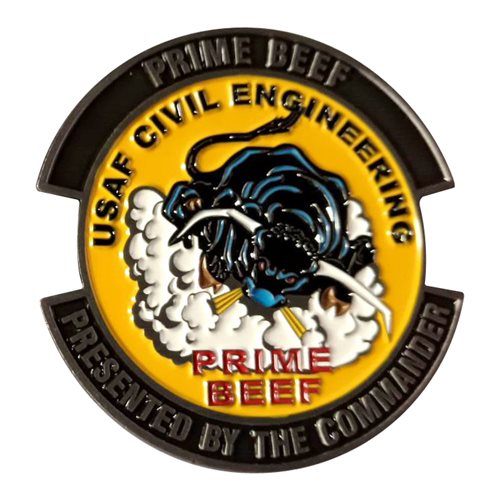 111 CES Commander Challenge Coin - View 2