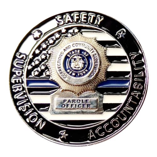 NYS Doccs Challenge Coin - View 2