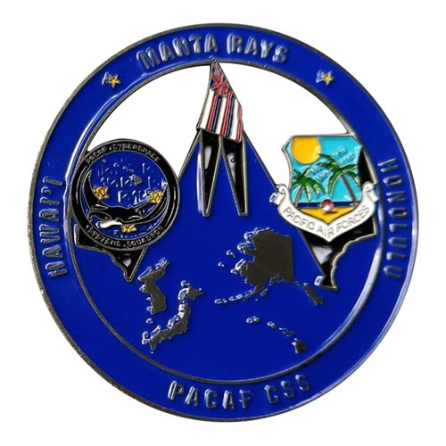 PACAF CSS The Best No Less Challenge Coin - View 2