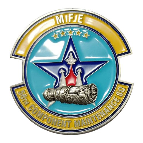 56 CMS Propulsion Flight Challenge Coin - View 2