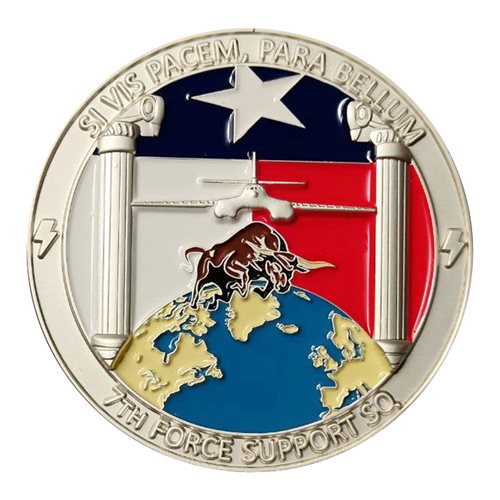 7 FSS Commander Challenge Coin - View 2