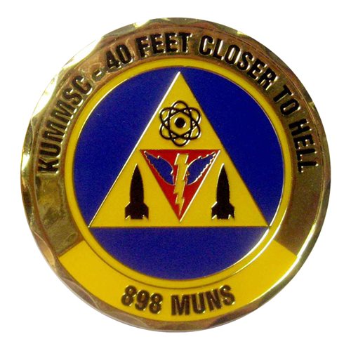 898 MUNS KUMMSC Dangerous Toys Challenge Coin - View 2