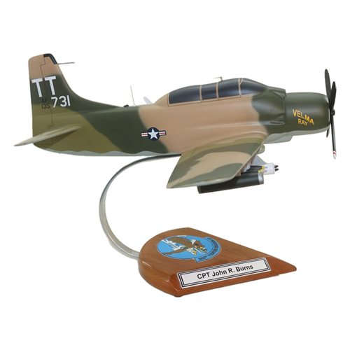 Design Your Own A-1E Skyraider Custom Aircraft Model - View 4