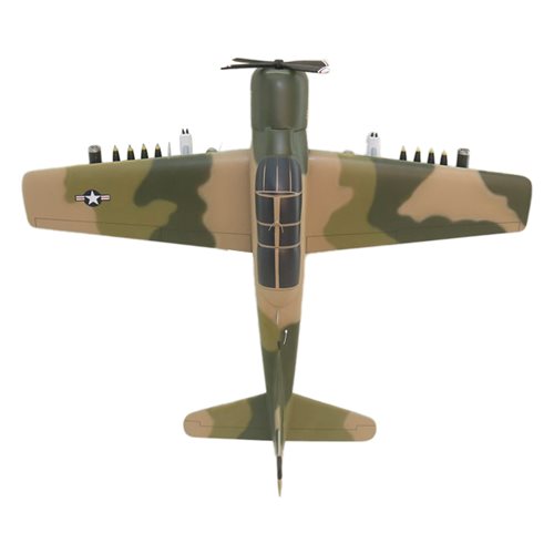 Design Your Own A-1E Skyraider Custom Aircraft Model - View 6