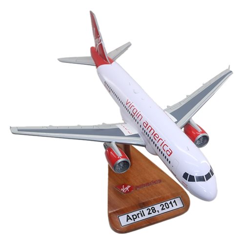 Virgin America A320-200 Custom Aircraft Model - View 5