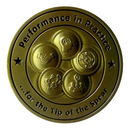 Spartan Training & Performance LLC Challenge Coin - View 2