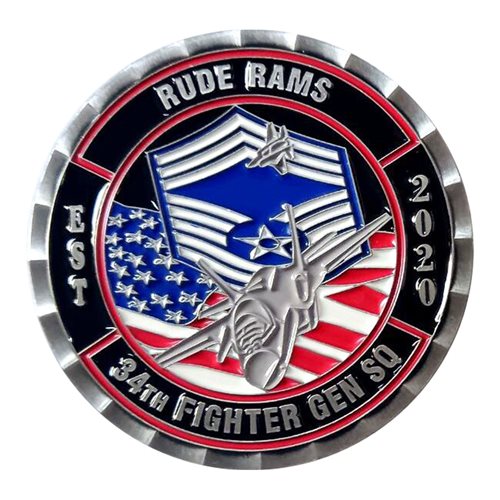 34 FGS Chief Challenge Coin