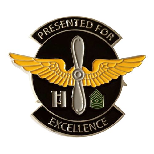 HHC 3-25 AVN REGT Command Challenge Coin - View 2