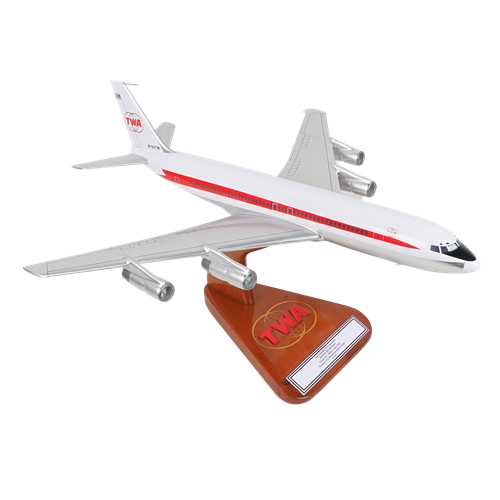 Trans World Airlines B707-331B Custom Aircraft Model - View 5