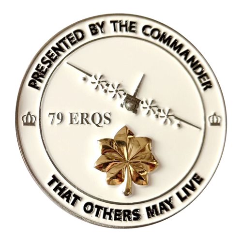 79 ERQS Commander Challenge Coin - View 2