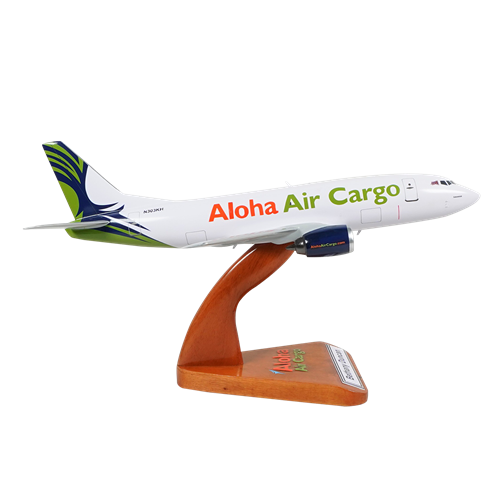 Aloha Air Cargo B737-300 Model Custom Airplane Model - View 4