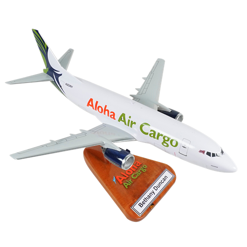 Aloha Air Cargo B737-300 Model Custom Airplane Model - View 5